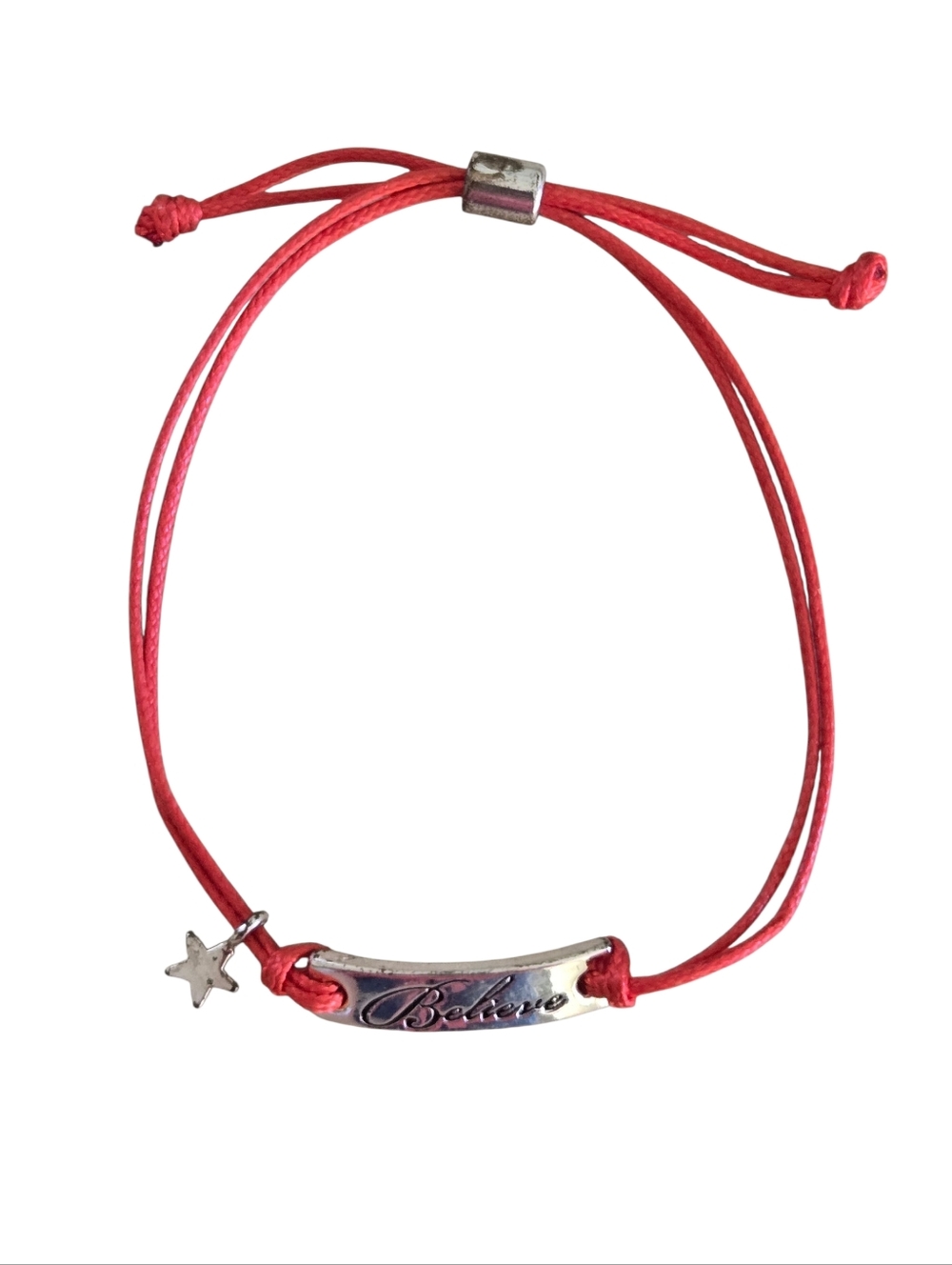 🌴3/$10 'Believe' bracelet NWOT